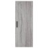 Aparador alto madera contrachapada gris Sonoma 34,5x34x180