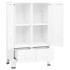 Armario industrial acero blanco 67x35x107