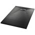 Plato de ducha SMC negro 100x80