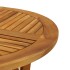 Mesa de jardín madera maciza de acacia Ø85