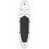 Set de paddel surf tabla SUP inflable rojo y