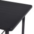 Mesa alta de cocina MDF negro 120x60x110