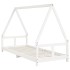 Estructura de cama para niños madera de pino blanco 80x200