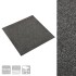 Baldosas de suelo de moqueta 20 uds 5m² 50x50cm gris