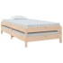 Cama apilable de madera pino maciza 80x200