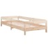 Cama apilable de madera pino maciza 80x200