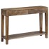 Mesa consola de madera maciza de mango 118x30x80