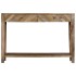 Mesa consola de madera maciza de mango 118x30x80