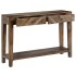 Mesa consola de madera maciza de mango 118x30x80