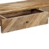 Mesa consola de madera maciza de mango 118x30x80