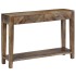 Mesa consola de madera maciza de mango 118x30x80