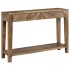 Mesa consola de madera maciza de mango 118x30x80