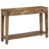 Mesa consola de madera maciza de mango 118x30x80