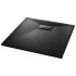 Plato de ducha SMC negro 80x80