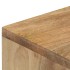 Mesa consola de madera maciza de mango 90x45x75