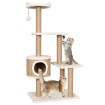 Árbol para gatos con poste rascador 123 cm hierba marina