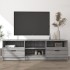 Mueble de TV madera contrachapada gris Sonoma 150x33,5x45