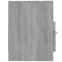 Mueble de TV madera contrachapada gris Sonoma 150x33,5x45