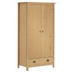 Armario de 2 puertas Hill madera maciza pino 89x50x170cm