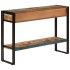 Mesa consola madera maciza reciclada 110x30x76