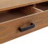 Mesa de centro madera maciza de pino 90x50x35