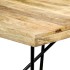 Mesa de comedor de madera maciza de mango 180x90x76