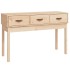 Mesa consola madera maciza de pino 114x40x75