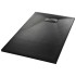 Plato de ducha SMC negro 120x70