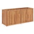 Arriate de madera maciza de teca 150x50x70