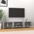 Mueble para TV madera contrachapada gris Sonoma 180x31,5x40