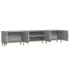 Mueble para TV madera contrachapada gris Sonoma 180x31,5x40