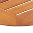 Mesa plegable de jardín de madera maciza de acacia 90x75