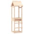 Torre de juegos madera maciza de pino 53x46,5x194