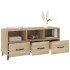 Mueble para TV madera contrachapada color roble 102x35x50