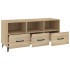 Mueble para TV madera contrachapada color roble 102x35x50