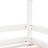 Estructura de cama para niños madera de pino blanco 90x190