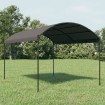 Toldo parasol gris antracita 3x4 cm