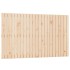 Cabecero de cama de pared madera maciza de pino 147x3x90