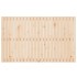 Cabecero de cama de pared madera maciza de pino 147x3x90