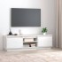 Mueble de TV madera maciza de pino blanco 140x35x40