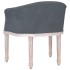 Silla de comedor terciopelo gris