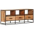 Mueble para la TV madera maciza de acacia 110x30x45