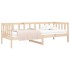 Sofá cama madera maciza de pino 90x190