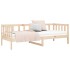 Sofá cama madera maciza de pino 90x190