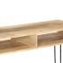 Mesa consola de madera maciza de mango 115x35x76