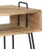 Mesa consola de madera maciza de mango 115x35x76