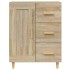 Aparador de madera contrachapada roble Sonoma 69,5x34x90