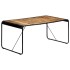 Mesa de comedor madera maciza de mango en bruto 180x90x76