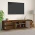 Mueble de TV madera maciza de pino marrón miel 176x37x47,5