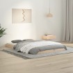 Estructura de cama madera maciza de pino 120x190 cm